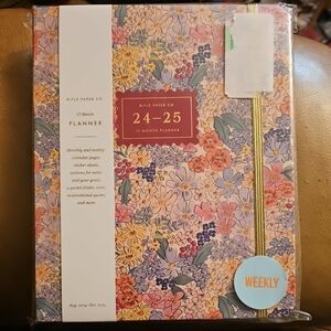 Rifle Paper Co. Floral Weekly Planner